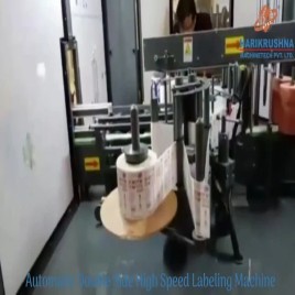 Automatic Double Side Sticker Labeling Machine