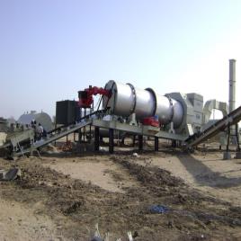 Automatic Drum mix plant in india, For Road Construction, Capacity: 90 To 120 Ton Per Hour