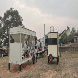 Automatic Drum Mixing Plant, Capacity: Custom