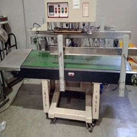 Automatic Head Adjustable Vertical Continuous Band Sealing Machine