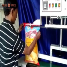 Automatic Head Adjustable Vertical Continuous Band Sealing Machine