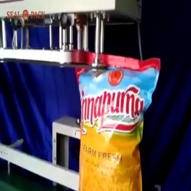 Automatic Head Adjustable Vertical Continuous Band Sealing Machine