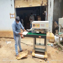 Automatic Heavy Duty Continuous Sealing Machine, 500 pouch/hour