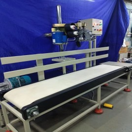 Automatic Heavy Duty Conveyorized Stitching Machine