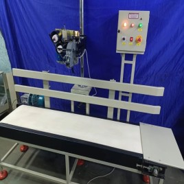 Automatic Heavy Duty Conveyorized Stitching Machine