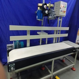 Automatic Heavy Duty Conveyorized Stitching Machine