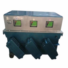 Automatic Iron 100 Kva Servo Voltage Stabilizer, For Industrial, With Surge Protection