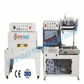 AUTOMATIC L SEALER WITH SHRINK PACKING MACHINE