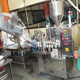 Automatic Lami and Alluminium Tube Filling Machine, 40 TO 100 TUBES