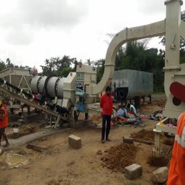 Automatic Mobile Drum Mix Asphalt Plant Cap 30 40 Tph, For Road Construction, 70 KVA