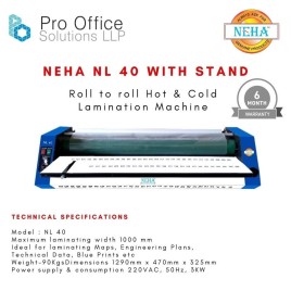 Automatic Neha Roll To Roll Paper Lamination Machine