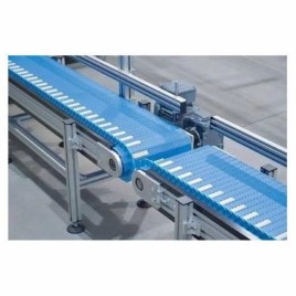 Automatic Plastic Modular Conveyor, Capacity: 80 kg per Feet