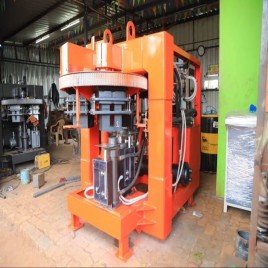 Automatic Rotary Fly Ash Brick Making Machine, 1500 Bricks per Hour