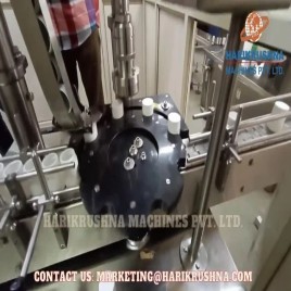 Automatic Rotary Screw Capping Machine, Capacity: Bottles