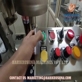 Automatic Rotary Screw Capping Machine, Capacity: Bottles