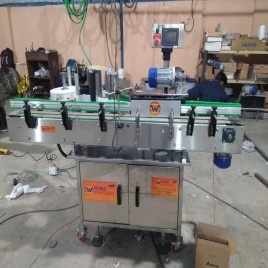 Automatic Round Bottle Sticker Labeling Machine, 220 V