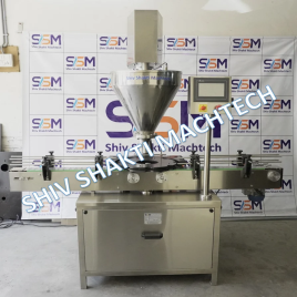 Automatic Spices Powder Bottle Filling Machine Manufacturer from Ahmedabad