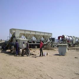 Automatic Stationary Asphalt Drum Mix Plant DM- 60, For Road Construction, Capacity: 90 To 120 Ton Per Hour