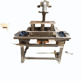 SEMI AUTOMATIC CONCRETE BLOCK MAKING MACHINE