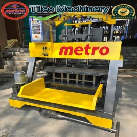 Automation Grade: Semi Automatic 7.5 Hp Hydraulic Concrete Block Making Machine
