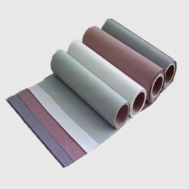 Available in White,Grey etc. Plain Silicone Coated Glass Cloth