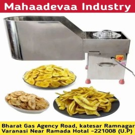 Banana Chips Making Machine, Capacity: 100 kg/Hr