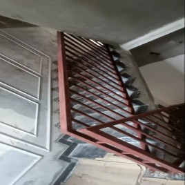 Bar Mild Steel Staircase Railing, For Home
