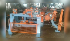 Barbed Wire Making Machine, Production Capacity: 500-600 kg/shift