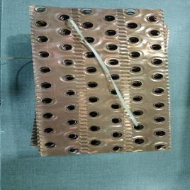 Bare Copper Fin Punching, For Industrial, Size/Diameter: 1 inch