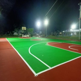 Basketball Court Synthetic Flooring