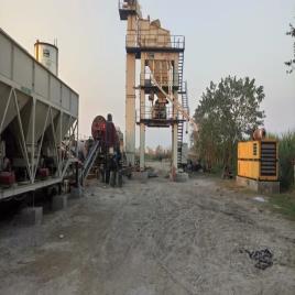 Batch Mix Cum Drum Mix Duel Plant 160 TPH, For Road Construction
