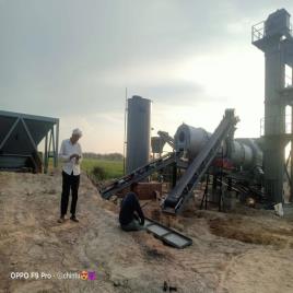 Batch Mix Cum Drum Mix Duel Plant 120 TPH, For Road Construction