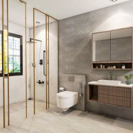 Gypsum drywall partition 100mm