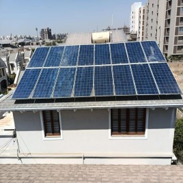 Battery On Grid Solar Power Systems, For Commercial, Capacity: 10 Kw