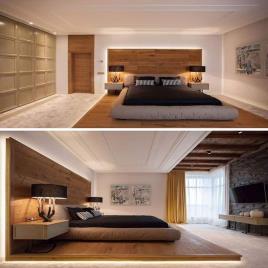 Bed Room Interior Design Services Work Provided Wood Work & Furniture