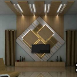 Bed Room Interior Design Services Work Provided Wood Work & Furniture