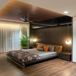 Bed Room Interior Design Services Work Provided Wood Work & Furniture