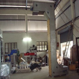 Belt Conveyor Rice Mill Bucket Elevator, Electric, 415 Volt With 3 Phase