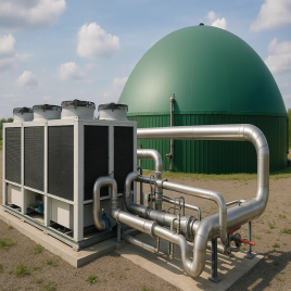 Bio Gas Chillers  Efficient Cooling Solution for Biogas Purification