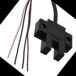 Black Aluminium EE-SX671-WR,SX672-WR,SX673-WR,SX674-WR Photo Electric Sensor