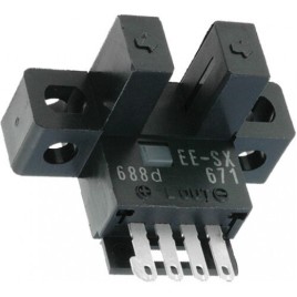 Black Aluminium EE-SX671-WR,SX672-WR,SX673-WR,SX674-WR Photo Electric Sensor
