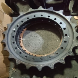 Black Excavator Chain Sprocket