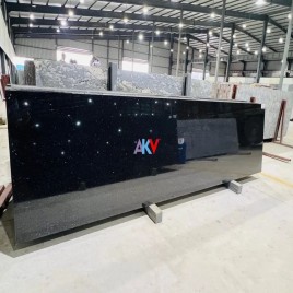 Black Galaxy South Granite, For Flooring