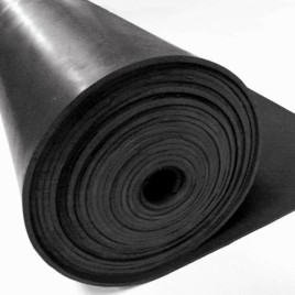 Black Hypalon Rubber Sheet, Packaging Type: Roll