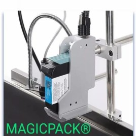 Black Industrial Continuous Inkjet Printer, For Labels, Capacity(Print/Min): 500