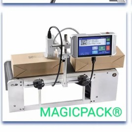 Black Industrial Continuous Inkjet Printer, For Labels, Capacity(Print/Min): 500