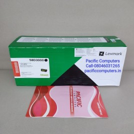 Black Lexmark 58D3000 Toner Cartridge