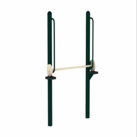 Black Mild Steel Outdoor Weight Lifting Station