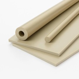 Black Peek Plastic Rods, 100 mm