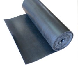 Black Plain Neoprene Sheet